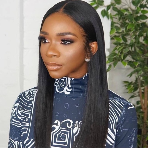 ♥️ BLACKSTRAIGHT 24” STRAIGHT LACE FRONT WIG*NEW